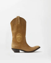 Houston Leather Texan Boots 35 mm