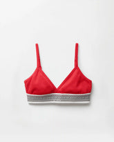 Ribbed Cotton-Jersey Bralette
