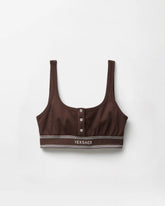 Ribbed Cotton-Jersey Bralette