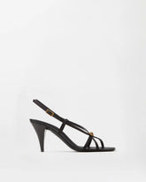 Valentina Satin Sandals 80 mm