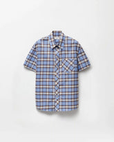 Checked Cotton-Poplin Slim Shirt