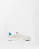Greca Leather Sneakers