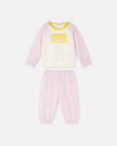 Baby Printed Stretch Cotton-Jersey Sweatshirt Set