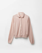 Embroidered Wool Knit Cardigan