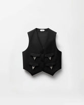 Wool-Mohair Vest