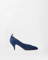 Tina Denim Pumps 65 mm