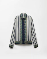 Printed Silk Crêpe De Chine Regular Shirt