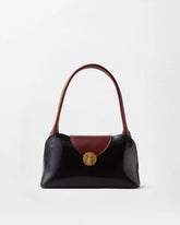 Vivian Small Leather East/West Shoulder Bag