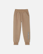 Kids Embroidered-Logo Cotton-Jersey Sweatpants