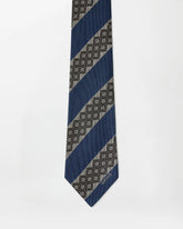Printed Jacquard Silk Tie