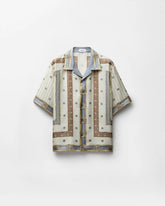 Printed Silk Twill Shirt