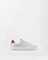 Greca Leather Sneakers