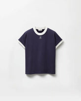 Embroidered-Logo Stretch Cotton-Jersey Slim T-Shirt
