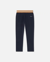 Kids Jacquard Stretch Cotton-Jersey Leggings