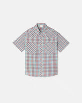 Kids Embroidered-Logo Cotton Oxford Check Shirt
