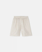 Kids Printed Silk Twill Shorts