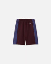 Kids Embroidered-Logo Jacquard Milano-Stitch Shorts