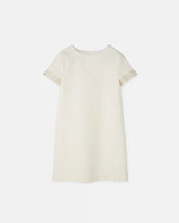 Kids Micro-Check Jacquard Cotton Dress