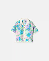 Kids Printed Silk-Twill Shirt
