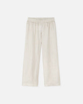 Kids Printed Silk Twill Pajama-Style Pants