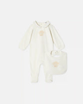 Baby Printed Stretch Cotton-Jersey Sleepsuit Set