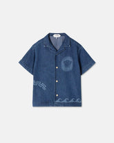 Kids Lasered Denim Shirt