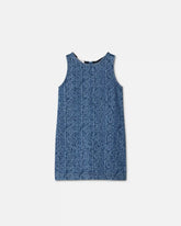 Kids Lasered Denim Dress