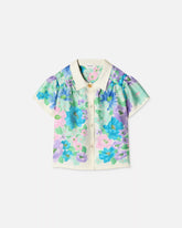 Baby Printed Silk Twill Shirt