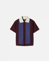 Baby Embroidered-Logo Jacquard Milano-Stitch Shirt