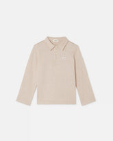 Baby Jacquard Cotton-Piqué Polo