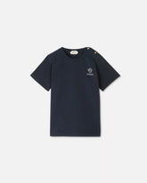 Baby Embroidered-Logo Stretch Cotton-Jersey T-shirt