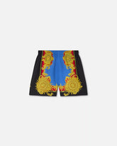 Baby Printed Cotton-Poplin Shorts