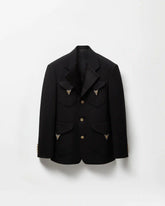 Stretch Wool Blazer