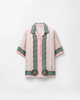 Printed Silk Twill Shirt
