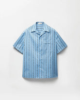 Jacquard Cotton-Silk Regular Shirt