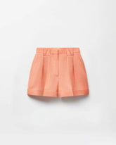 Wool-Linen Shorts