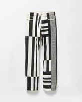 Printed Straight Leg Jeans