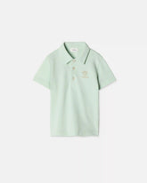 Baby Embroidered-Logo Cotton-Piqué Polo