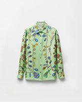 Printed Silk Twill Shirt