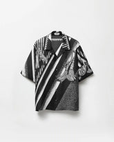 Printed Silk Twill Shirt