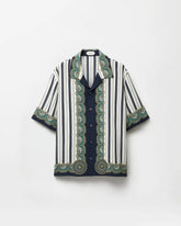 Printed Crêpe De Chine Silk Shirt