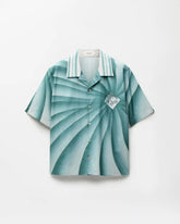 Printed Cotton-Poplin Shirt
