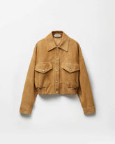 Suede Blouson