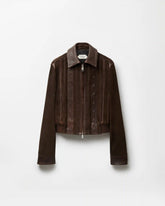 Nappa & Suede Blouson