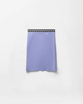 Cotton Knit Mini Skirt