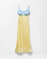 Silk Cady Satin Gown
