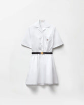 Cotton-Poplin Mini Dress