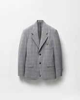Prince Of Wales Wool Blazer