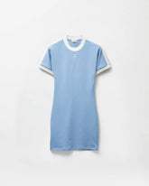 Embroidered Logo Stretch-Cotton Jersey Mini Dress