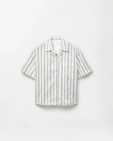 Jacquard Cotton-Silk Shirt